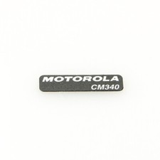Motorola CM340 Label -