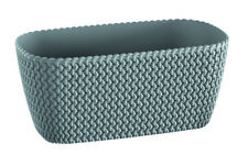 Strickoptik-Balkon-Pflanzkaste