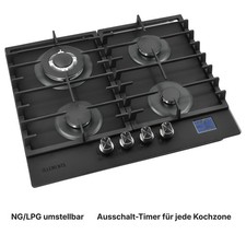 KB ELEMENTS Gaskochfeld 4