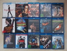 15 BLU-RAY SAMMLUNG - 2 x 3D - 3 x BOX - PANEM - DOOM - X-MEN - RESIDENT EVIL