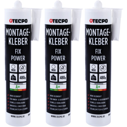 Tecpo montagekleber fix power - tecpo,