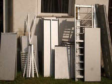 1 Posten M FEBAL Kühlhausregal Alu-Regal Gastroregal 40 tief 16 Ständer und mehr
