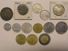 italienische Münze 20 Lire