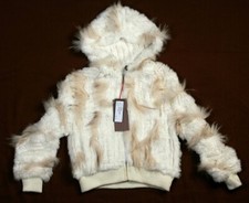 Gestrickte kaninchenfelljacke - gestrickte,