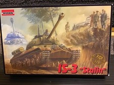 JS - 3 „Stalin“ Kampfpanzer  1:72 von Roden gebraucht gut erhalten