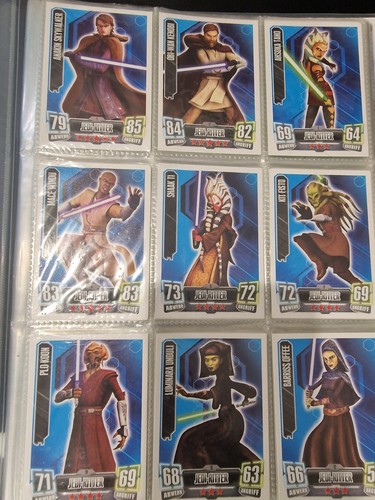Star wars force attax clone - star,