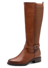 Tamaris Stiefel Braun Glatt