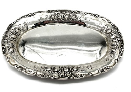 800 silber serviertablett - 800/-,