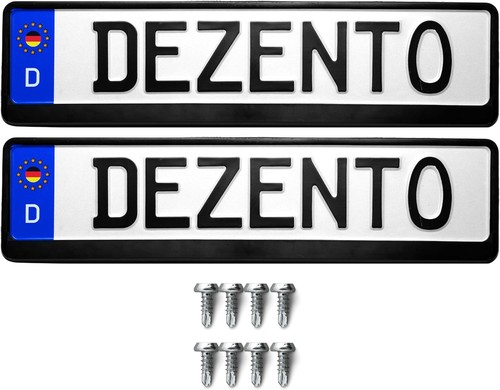 Dezentofix kennzeichenhalter - dezentofix®,