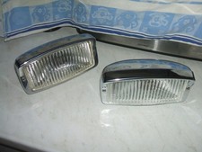 2 top neue Hella 139 Nebelscheinwerfer Chrom Oldtimer Capri Porsche 911 356 VW