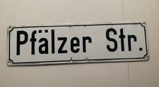 Alt Strassenschild Pfälzer