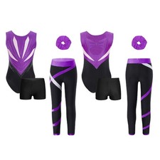 Turnanzug Mädchen Ärmellos