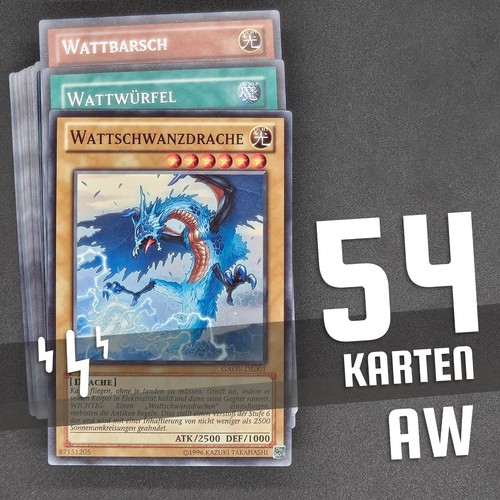 Yugioh watt deck 54 - yugioh!,