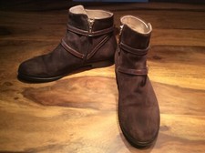 Wolfgang Joop Stiefeletten Gr.39,5 Allerfeinstes Wildleder/Verarbeitung !
