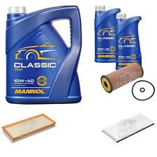 FEBI BILSTEIN Inspektionspaket 7L MANNOL Classic 10W-40 für Mercedes-Benz A