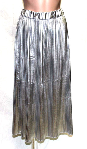 Faltenrock silber - h&m,