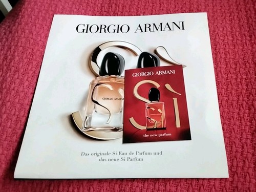 Giorgio armani duftkarte - armani, si