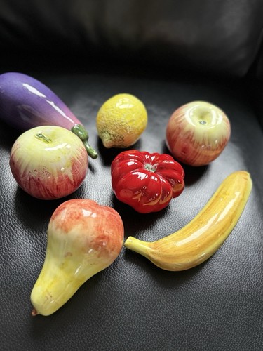 Keramik deko früchte - früchte, &