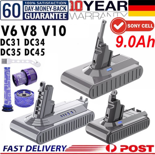 9000mah für dyson - dyson, v6