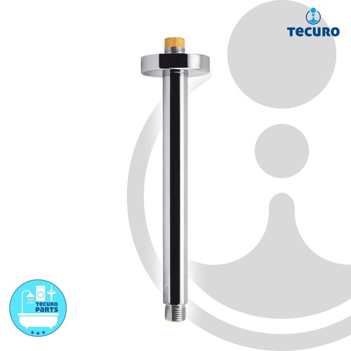 Tecuro brausearm deckenarm 100 - deckenarm,