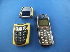 Outdoor Nokia Handy 5210 phone Cover + Swap + Tastatur Matte Keypad Facade gelb