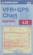 VFR+GPS  Luftfahrtkarte  Austria / Österreich , Maßstab 1:500.000 LO
