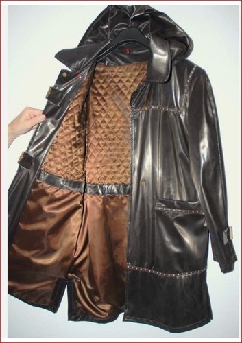 Weich pvc regenjacke kapuze - pvc, +