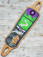 LUSH SEQUEL 36" LONGBOARD LONGBOARDDECK FREERIDE SPEED SLIDE NEU