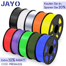 JAYO 1,1KG PETG Matte PLA Klassisch ABS PLA+ PLA+2.0 1,75MM 3D Filament ASA TPU