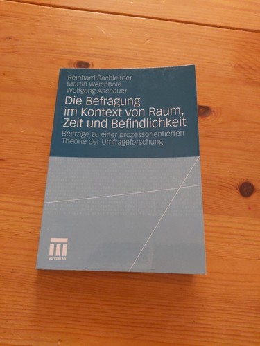 Die befragung kontext von - die, im