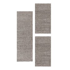 Einfarbige Teppich Hochflor