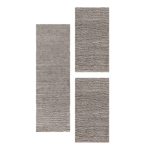 Einfarbige teppich hochflor - einfarbige,