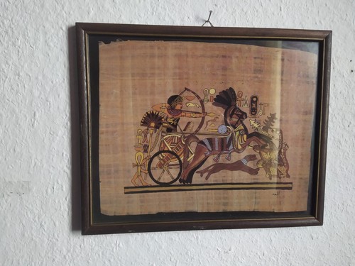 ägyptisches papyrus bild - papyrus, im