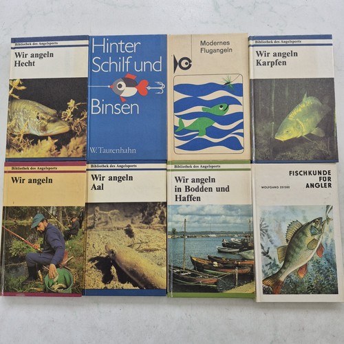 Stück ddr angelbücher - 8,