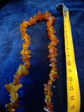 echte Bernsteinkette 30 cm, neuwertiger Zustand, schöne Farbe, top Zust.
