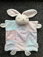 Kaloo Lilirose rosa Patchwork Hase Kaninchen Handpuppe Tröster Dou Dou 