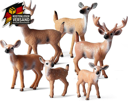 Waldtiere figuren set mit - set,