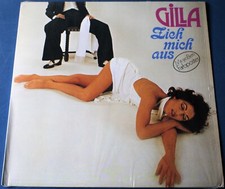 LP GILLA Zieh mich aus 70s LP rare POSTER mint HOLY GRAIL GERMAN DISCO FOX