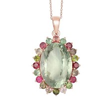 Natürlicher grüner Amethyst