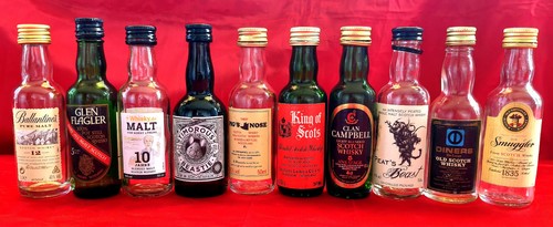 10x leere whisky - leere,