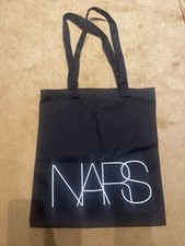 NARS Jute Beutel Kosmetik Stoff Tasche Beauty Kit Schminke Make Up Schwarz