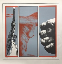 Peter SORGE Lithografie datiert 70 nummeriert 23/90 signiert