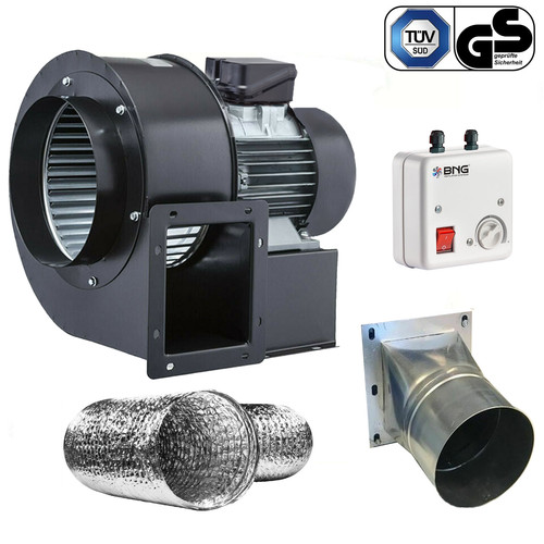 Radialventilator regler - radialventilator, +