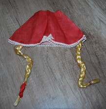 Kopfbedeckung Rotkäppchen Kappe DDR Fasching Karneval Theater Kinder