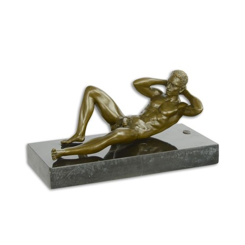 Erotische bronzefigur - erotische,