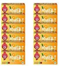 12x Teekanne Bio "Power-T"