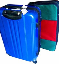 Kofferset Grosser Trolly Hardschalenkoffer 97 Liter, plus stabiler Stoffkoffer 