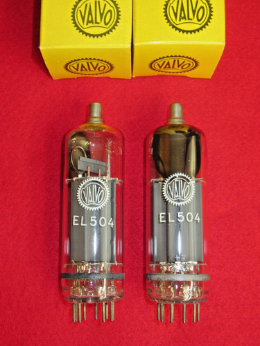 Matched pair el504 valvo nos - pair,