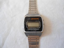 Ruhla  Quarz  LCD  Kal. 22-01  Chronograph von ca.1979  , Defekt !!