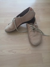 DAMEN Sneaker Echt Leder Halbschuhe LOINTS OF HOLLAND Schnür-Schuhe GR.38 Cognac